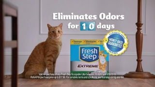 TV Commercial Spot  Fresh Step Extreme  Cat Litter  No More Cat [upl. by Hecht]