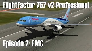 XPlane 1011  FlightFactor 757  FMC Setup [upl. by Korella]