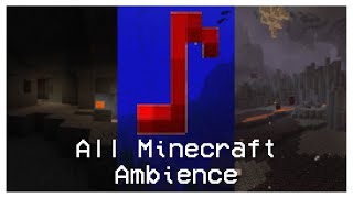 All Minecraft Ambient Noises 116 [upl. by Aremmat]