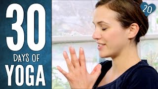 Day 20  Heart Practice  30 Days of Yoga [upl. by Ahilam]