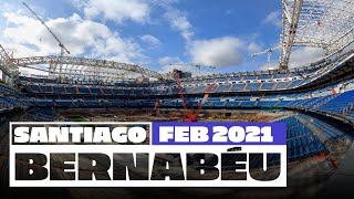 Look Inside New Santiago Bernabeu Stadium And Its Construction [upl. by Nodlew]