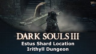 Dark Souls III Estus Shard Location Irithyll Dungeon [upl. by Virgin]