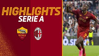 Roma 11 Milan  Serie A Highlights 202223 [upl. by Alitha]