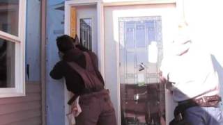 How to Install an Exterior Door with a Sidelight [upl. by Atig720]