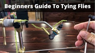 A Beginners Guide To Getting Started With Fly Tying Flies [upl. by Schear]