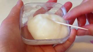 DIY Shampoo And Salt Slime [upl. by Elletse]