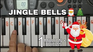 Jingle Bells Easy Piano Tutorial [upl. by Ailegna]