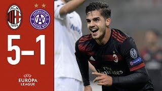 Mission accomplished we are through AC Milan v Austria Vienna 51 [upl. by Seed572]