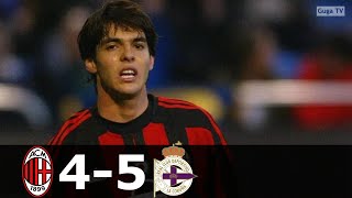 AC Milan vs Deportivo 45 agg  Miracle from Deportivo 20032004 [upl. by Domineca]