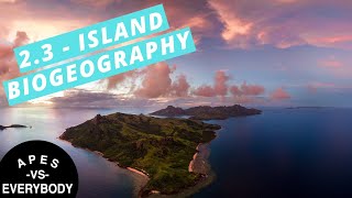 APES Notes 23  Island Biogeography [upl. by Jourdain685]