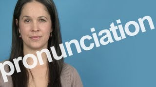 How to Pronounce PRONUNCIATION in American English [upl. by Ringsmuth487]