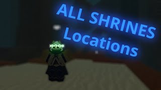 All Shrines Locations  Deepwoken [upl. by Shute]