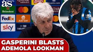 GASPERINI blasts LOOKMAN after PENALTY MISS [upl. by Nasya]