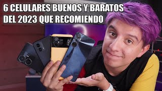 Top 6 mejores smartphones GAMA BAJA 2023 ¡Valen la pena [upl. by Gervase]