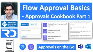 Power Automate Approval Workflow Basics [upl. by Alethea306]