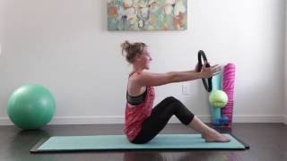 10Minute Pilates Ring Workout [upl. by Valencia]