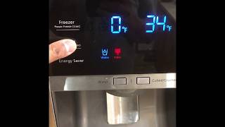 DIY How to Replace the Water Filter and Reset Alarm on Samsung Refrigerator [upl. by Shawnee]