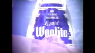 1990s Commercial  Woolite quotDont take a chance Trust Woolitequot [upl. by Akinej224]