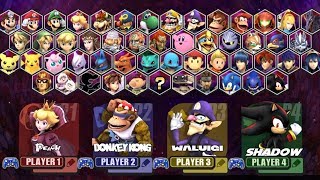 Super Smash Bros Legacy XP  All Characters [upl. by Docilla]