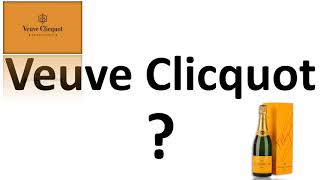 How to say Veuve Clicquot CORRECTLY French Champagne Pronunciation [upl. by Yellac989]