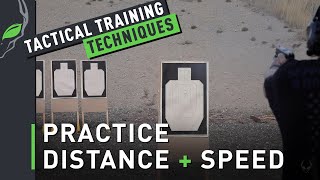 Tactical Training Techniques Whats A Good Distance For Pistol Practice [upl. by Susanetta]