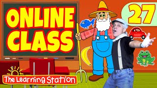 Online Class for Kids 27 ♫ Its Showtime ♫ Brain Breaks ♫ Kids Songs by The Learning Station [upl. by Elvin]