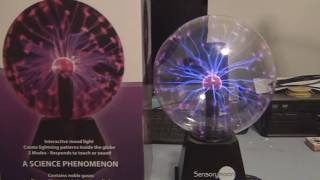 Plasma Ball Lamp Unboxing [upl. by Guise56]