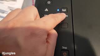 Canon Wireless MG3660 Printer How to Reset  Disconnect WiFi Connection [upl. by Ekyt]