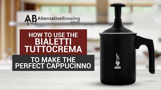 How to Use the Bialetti Tuttocrema Milk Frother [upl. by Yona974]