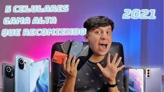 Top 5 mejores smartphones gama alta 2021 [upl. by Dupin513]