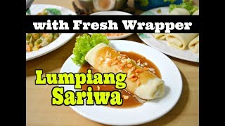 Lumpiang Sariwa with Homemade Wrapper [upl. by Olimreh832]