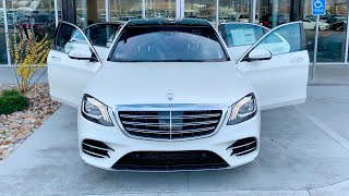 2020 Mercedes Benz SClass S560 4Matic Sedan  SClass S560 REVIEW [upl. by Suzan]