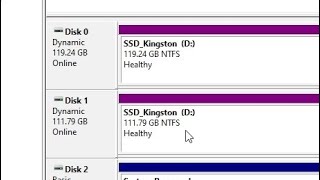 How to Merge 2 Disks into 1 Windows 10 Extend Volume [upl. by Dorian]