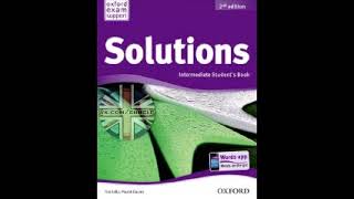 Solutions 2nd Edition Intermediate CD1 [upl. by Zysk367]