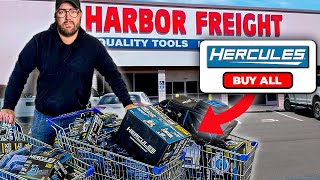 I Bought Every Hercules Tool at Harbor Freight [upl. by Mehcanem932]