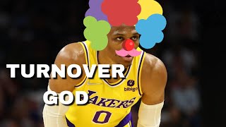 RUSSELL WESTBROOK AS A LOS ANGELES LAKER WAS AN ABOMINATION [upl. by Ogaitnas279]