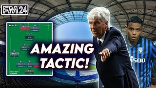 How to Create PERFECT GASPERINI Tactic in FM24 [upl. by Ahseem]