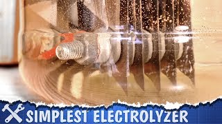 The simplest DIY electrolyzer ever [upl. by Brooke]