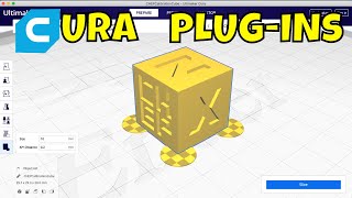 Cura Slicer PlugIns for AntiWarp and HTML Settings [upl. by Mya]