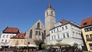 Erfurt  Sehenswürdigkeiten der Landeshauptstadt Thüringens [upl. by Nataniel199]