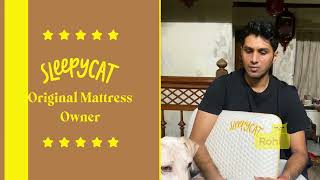 SleepyCat Original Mattress Review  Rohit S CustomerSpeaks [upl. by Greeson]