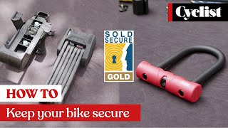 How to lock a bike The best locks to buy and the most secure ways to use them [upl. by Anatollo]