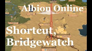 Albion Online  Caerleon to Bridgewatch fast almost safely [upl. by Aramoj]