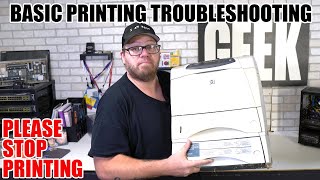 Basic Printing Troubleshooting Steps  I still hate printing [upl. by Asillam725]