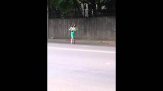 Tbilisi drunk lady just Escape [upl. by Elleved]