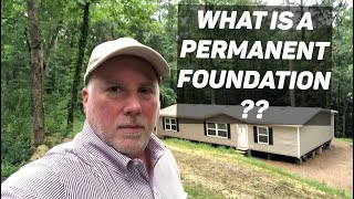 What is a Permanent Foundation Mobile Home Investment Development Project [upl. by Ardnoid]