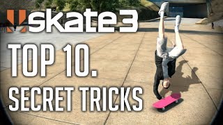 Skate 3  Top 10 Secret Tricks  Tutorial [upl. by Hiro67]