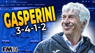 The BEST Gasperini 3412 Tactic in FM24 [upl. by Elehcor390]