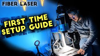 How to Set Up A New Fiber Laser or Lens  2021 UPDATED  Laser Engraving First Time Setup [upl. by Williams]