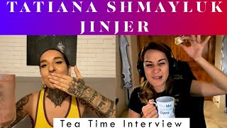 Tatiana Shmayluk of Jinjer Tea Time Interview with Elizabeth Zharoff [upl. by Yentrac]